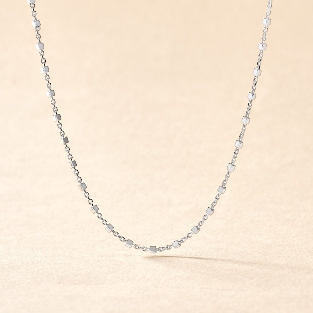 Collier Danael Argent Blanc - Colliers fantaisie Femme | Marc Orian