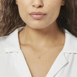 Collier Nid D'amour Or Blanc Diamant - Colliers avec pierres Femme | Marc Orian