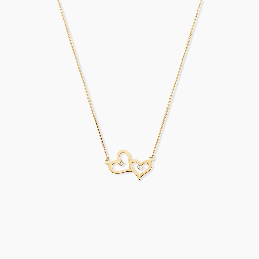 Collier Duleep Or Jaune Oxyde De Zirconium - Colliers avec pierres Femme | Marc Orian