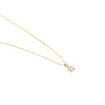 Collier Alexandra Or Jaune Diamant - Colliers solitaires Femme | Marc Orian
