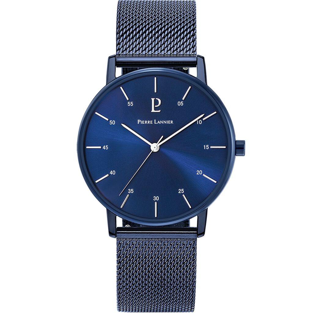 Montre Pierre Lannier Collection Cityline Bleu - Montres étanches Homme | Marc Orian