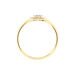 Bague Catrin Or Jaune Diamant - Bagues pierres précieuses Femme | Marc Orian