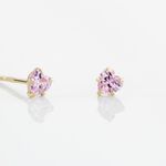 Boucles D'oreilles Puces Daria Or Jaune Oxyde - Puces Femme | Marc Orian