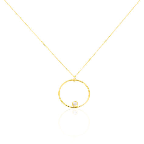 Collier Kimly Or Jaune Oxyde De Zirconium - Colliers avec pierres Femme | Marc Orian