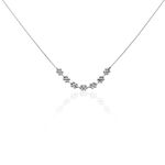 Collier Argent Blanc Hippolyta - Colliers ras du cou Femme | Marc Orian