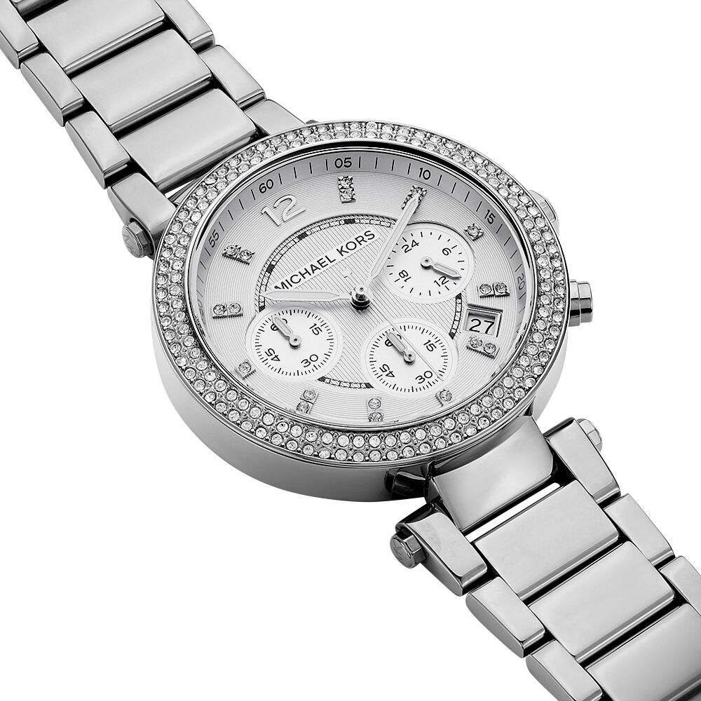 Montre michael kors argent strass new arrivals