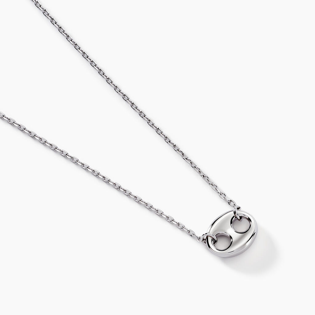Collier Viana Argent Blanc - Colliers Femme | Marc Orian