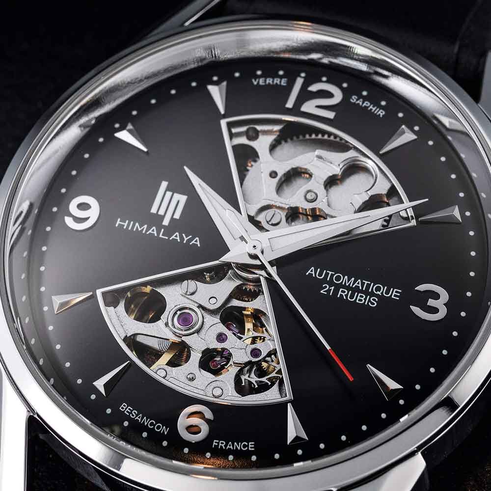 Montre Lip Himalaya Sablier Noir - Montres automatiques Homme | Marc Orian