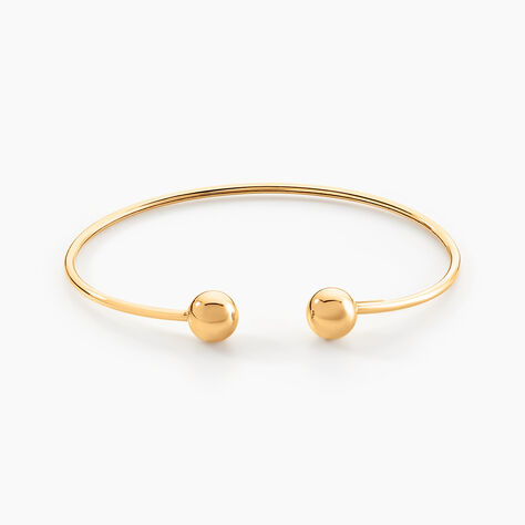 Bracelet Jonc Davina Boules Or Jaune - Bracelets joncs Femme | Marc Orian