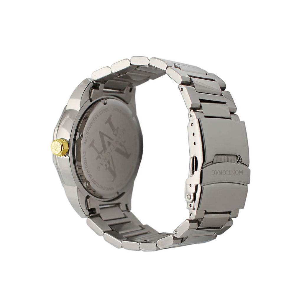 Montre Montignac Bicolore Doré / Noir - Montres classiques Homme | Marc Orian
