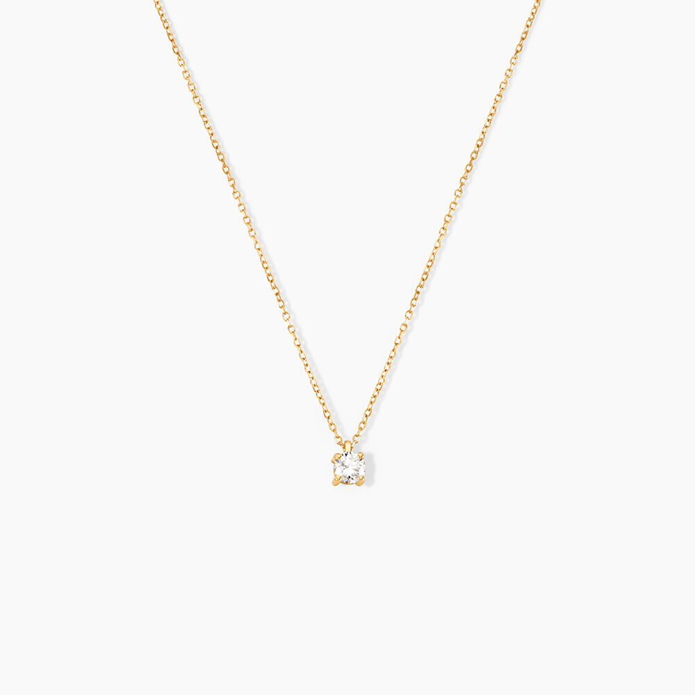 Collier Elfa Or Jaune Diamant - Colliers avec pierres Femme | Marc Orian