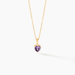 Pendentif Miyah Or Jaune Amethyste - Pendentifs Femme | Marc Orian