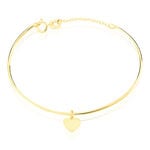 Bracelet Jonc Ida Coeur Or Jaune - Bracelets joncs Enfant | Marc Orian