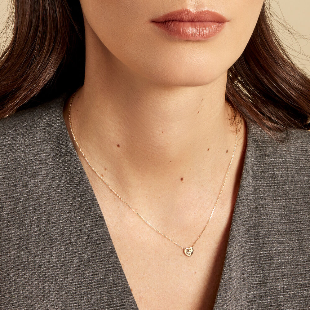 Collier Dulcibella Or Jaune Diamant - Colliers avec pierres Femme | Marc Orian
