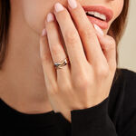 Alliance Entrelacee Ruban Plat Or Tricolore - Alliances duo Unisex | Marc Orian