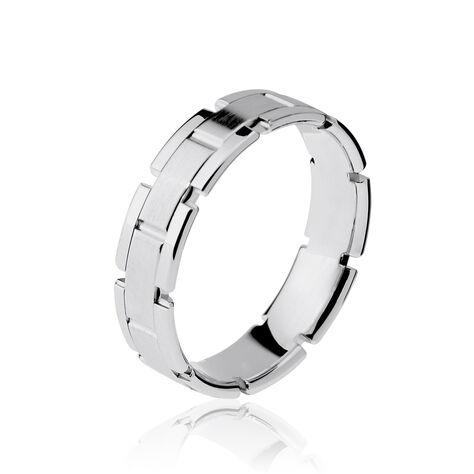 Alliance Maille Or Blanc - Alliances duo Unisex | Marc Orian