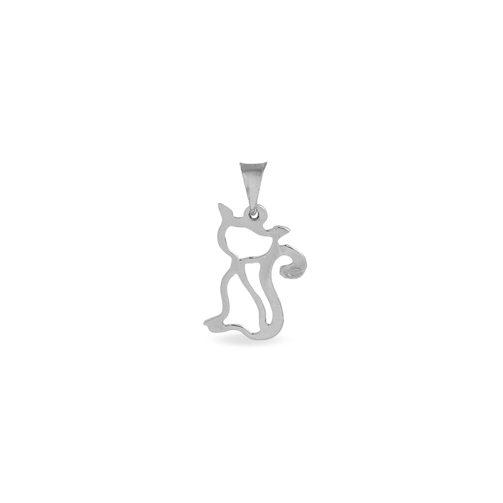 Pendentif Egee Chat Or Blanc pmbw Marc Orian Bijouterie En Ligne