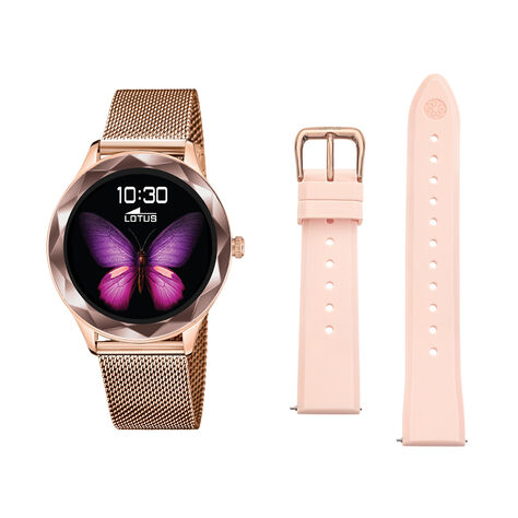 Coffret De Montre Lotus Connect&eacute;e Smartwach Noir - Montres connect&eacute;es Femme | Marc Orian