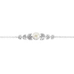 Bracelet Giambattista Argent Blanc Perle De Culture Oxyde De Zirconium - Bracelets fantaisie Femme | Marc Orian