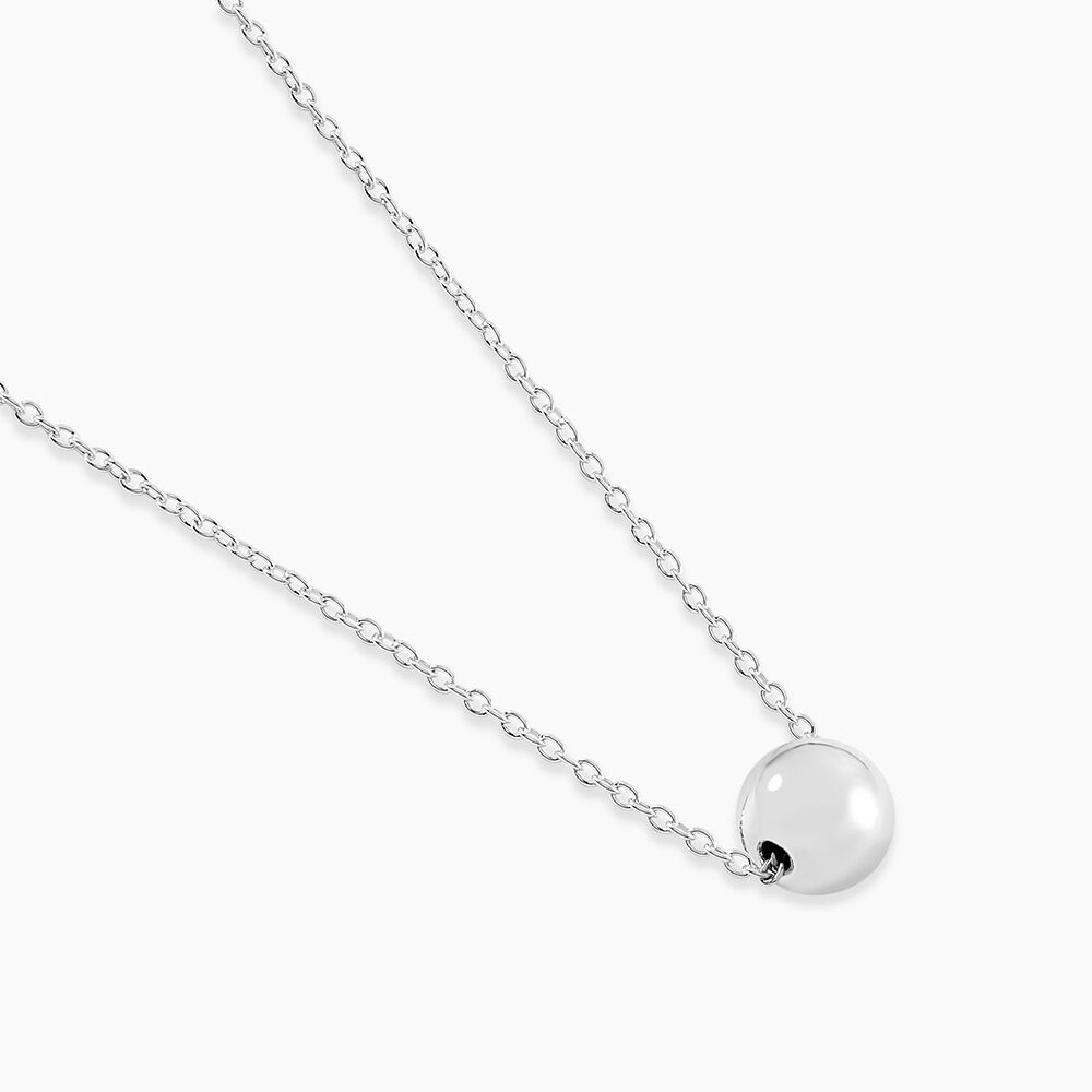 Collier Nassiera Argent Blanc - Colliers Femme | Marc Orian
