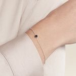 Bracelet Lylwenn Argent Blanc Oxyde De Zirconium Noir - Bracelets fantaisie Femme | Marc Orian