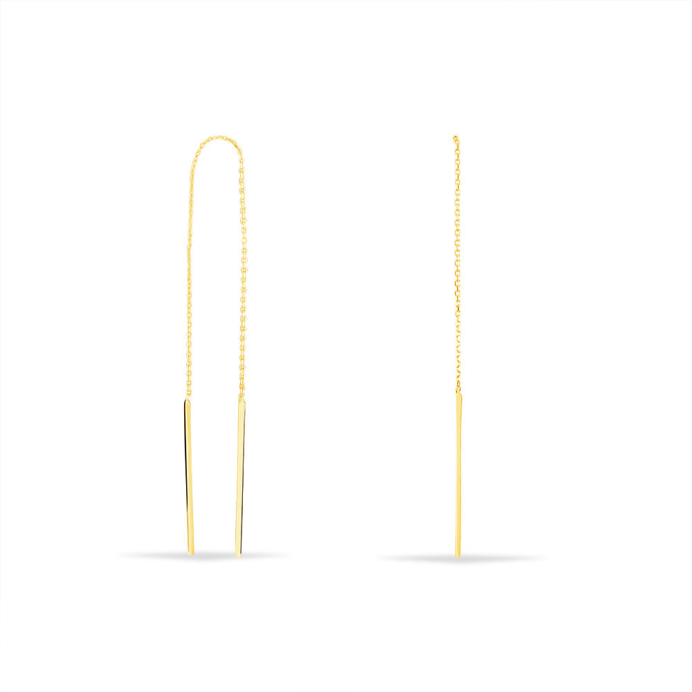 Boucles D'oreilles Pendantes Pura Or Jaune - Pendantes Femme | Marc Orian
