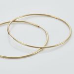 Cr&eacute;oles Dominae Or Jaune - Cr&eacute;oles Femme | Marc Orian