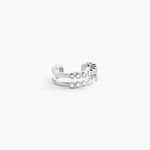 Bague D'oreille Unitaire Widar Argent Blanc Oxyde - Piercings d'oreilles Femme | Marc Orian