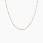 Cha&icirc;ne Vince Plaqu&eacute; Or Jaune - Colliers fantaisie Femme | Marc Orian