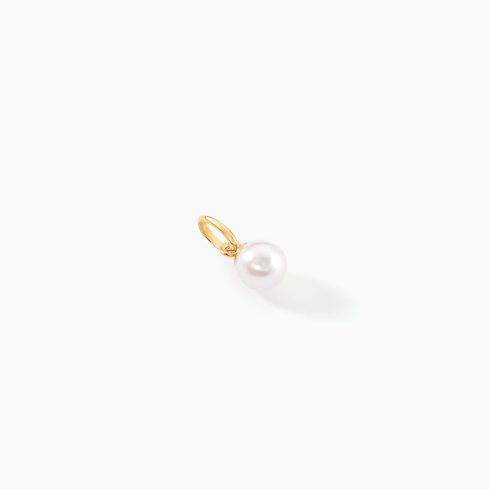 Pendentif Lenonie Or Jaune Perle De Culture - Parures de mariage Femme | Marc Orian