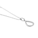 Collier Germinal Argent Blanc Oxyde De Zirconium - Colliers avec pierres Femme | Marc Orian