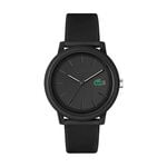 Montre Lacoste 12.12 Noir - Montres &eacute;tanches Homme | Marc Orian