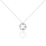 Collier Basil Argent Blanc Oxyde De Zirconium - Colliers avec pierres Femme | Marc Orian