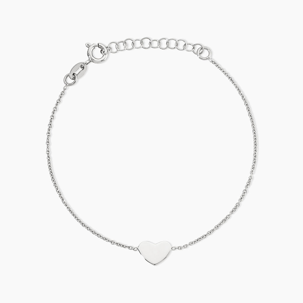 Bracelet Elixane Argent Blanc - Bracelets fantaisie Femme | Marc Orian