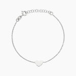 Bracelet Elixane Argent Blanc - Bracelets fantaisie Femme | Marc Orian