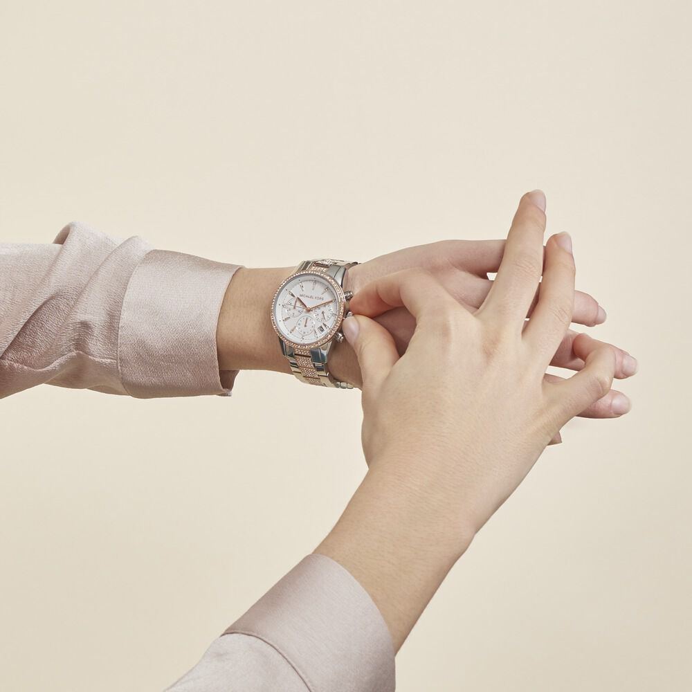 Montre Michael Kors Ritz Argenté - Montres étanches Femme | Marc Orian