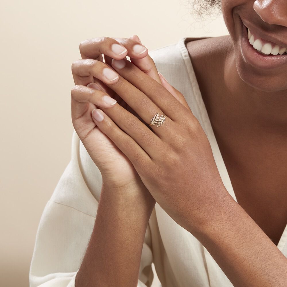 Bague Tourkia Or Jaune Oxyde De Zirconium - Bagues avec pierre Femme | Marc Orian