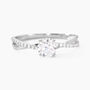 Bague Dana Or Blanc Oxyde De Zirconium