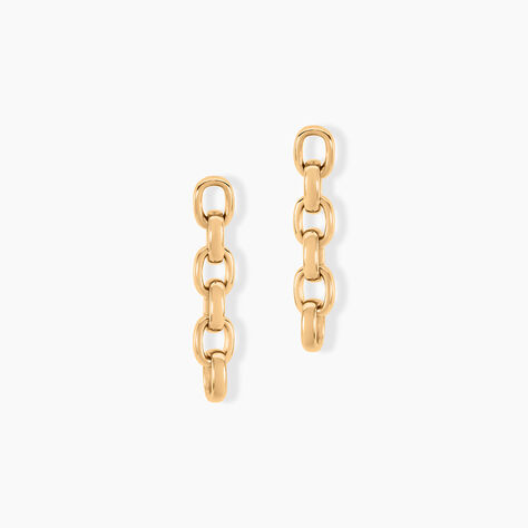 Boucles D'oreilles Pendantes Lilla Plaqu&eacute; Or Jaune - Pendantes Femme | Marc Orian