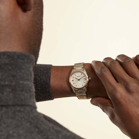 Montre Seiko Classique Blanc - Montres classiques Homme | Marc Orian