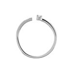 Bague Sherrie Argent Blanc Oxyde De Zirconium - Bijoux fantaisie Femme | Marc Orian