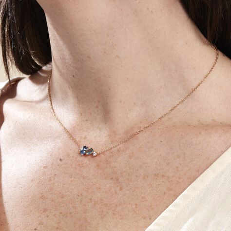 Collier Plaqué Or Era Pierre De Synthèse - Colliers Femme | Marc Orian