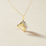 Pendentif Hillel Cheval Or Bicolore - Pendentifs Famille | Marc Orian