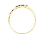 Bague Simma Or Jaune Saphir Et Diamant - Bagues fian&ccedil;ailles Femme | Marc Orian