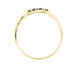Bague Simma Or Jaune Saphir Et Diamant - Bagues fiançailles Femme | Marc Orian