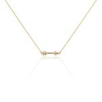 Collier Karitate Plaqu&eacute; Or Oxydes De Zirconium - Colliers avec pierres Femme | Marc Orian