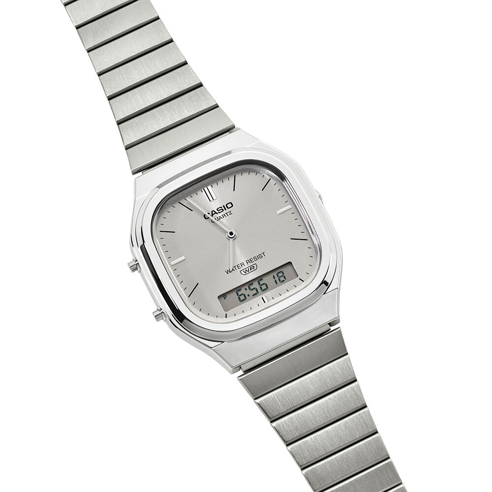 Montre Casio Collection Aq240 Argent&eacute; - Montres &eacute;tanches Unisex | Marc Orian
