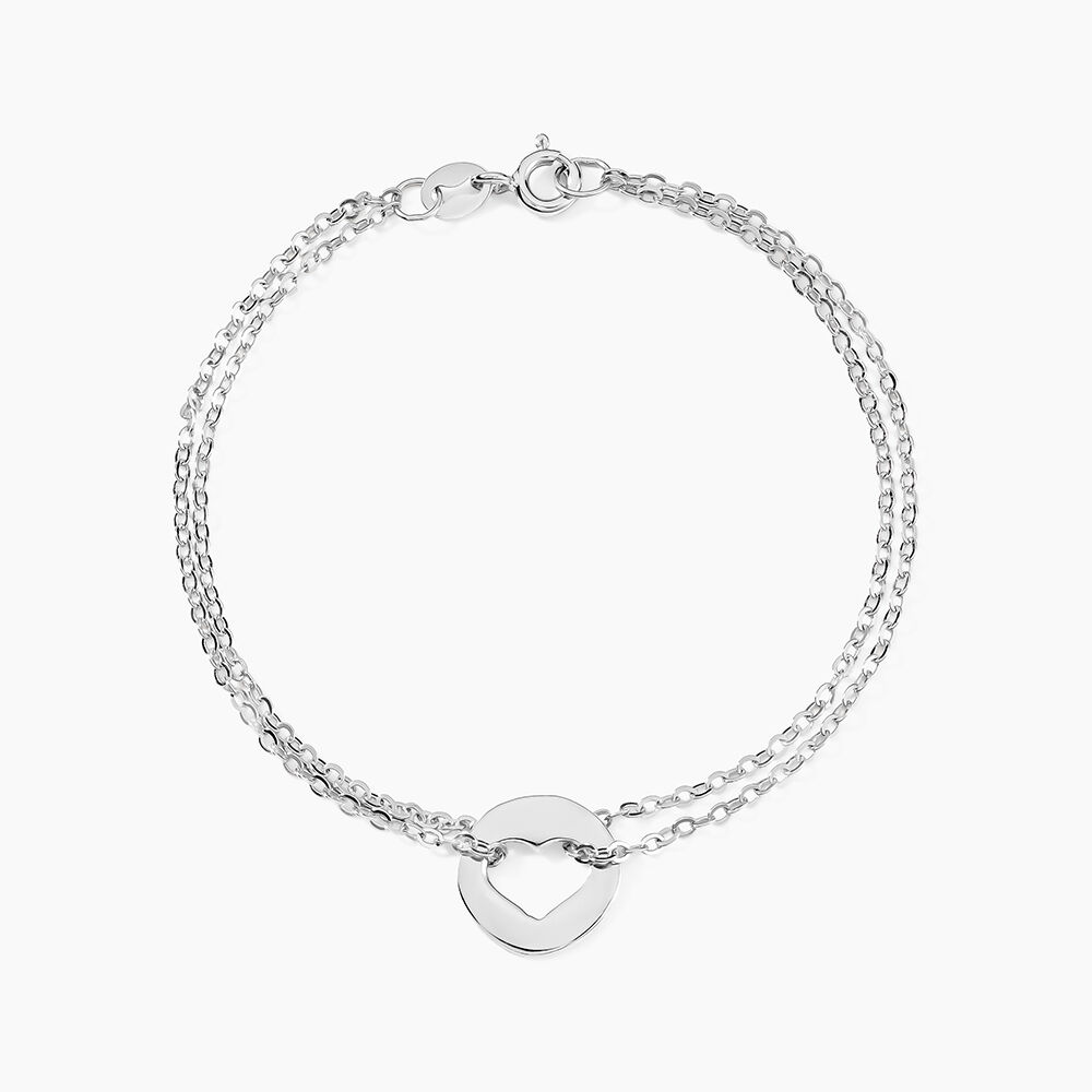 Bracelet Antonya Argent Blanc - Bracelets fantaisie Femme | Marc Orian