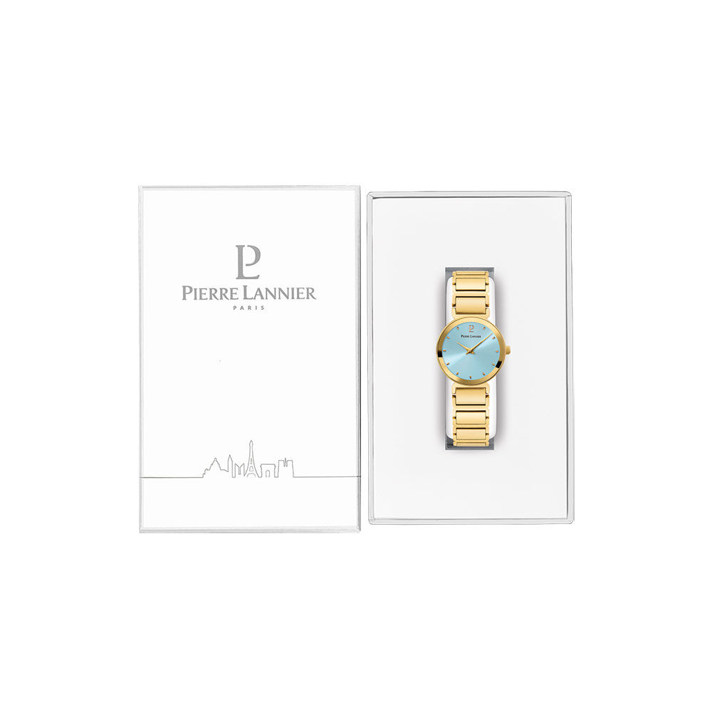 Montre Pierre Lannier Ligne Pure Bleu - Montres classiques Femme | Marc Orian
