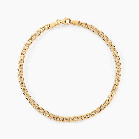 Bracelet Or Jaune Capucin Maille Marine - Bracelets mailles Femme | Marc Orian